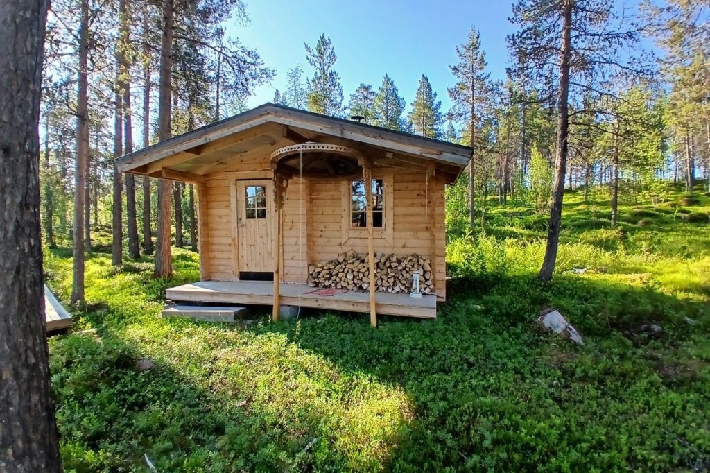 Salmoniden Heli Trip Lappland - Sauna
