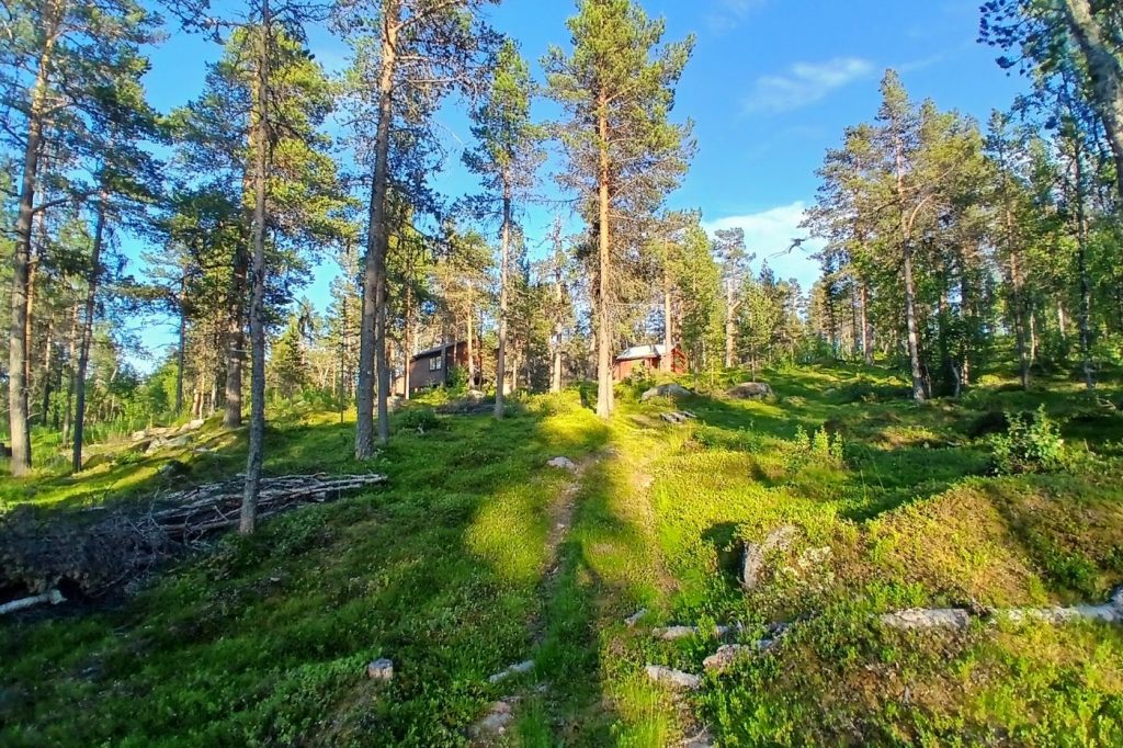 Salmoniden Heli Trip Lappland - Unterkunft Gebiet